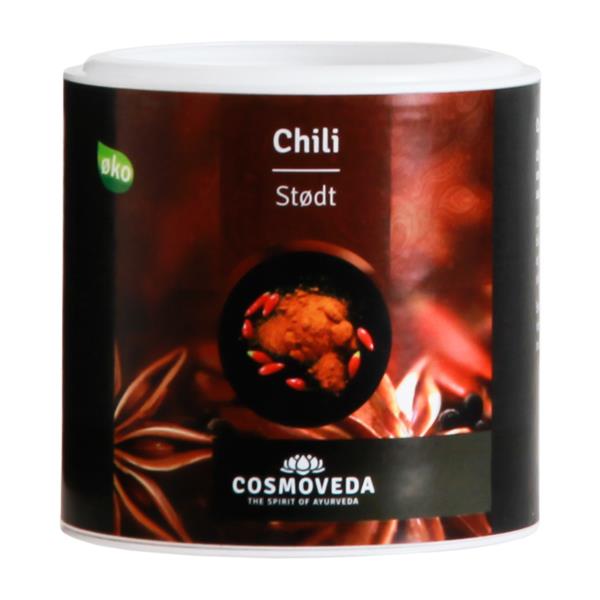 Chili Stødt Cosmoveda 90 g økologisk
